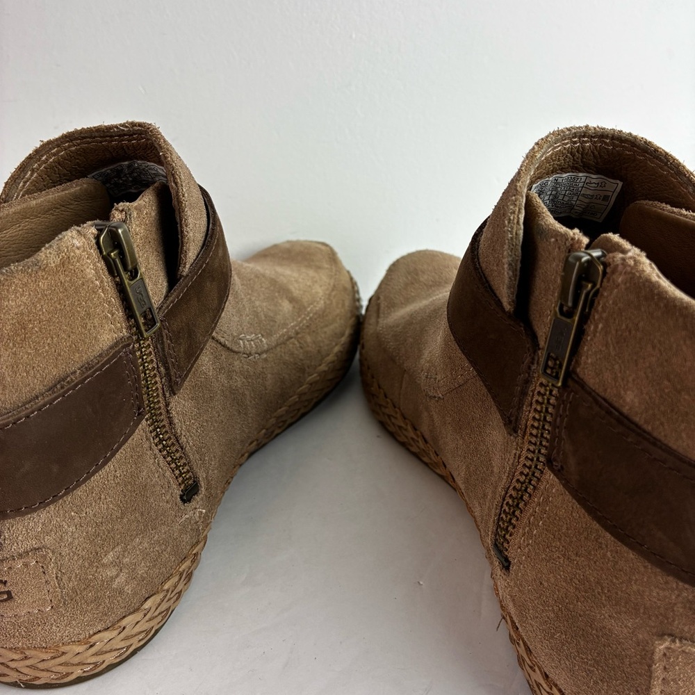Ugg Sloane Tan Suede Ankle Boots - Picture 5 of 7